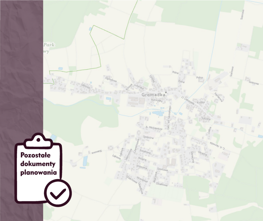 Pozostałe dokumenty planowania