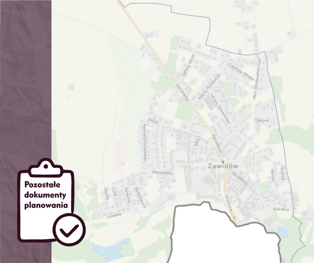 Pozostałe dokumenty planowania