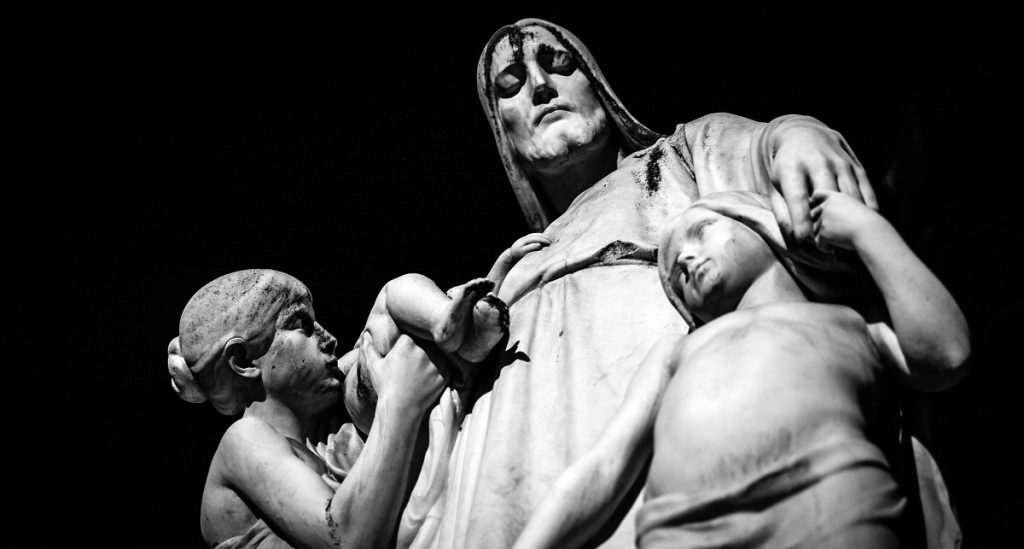 Grupa rzeźbiarska „Jezus – przyjaciel dzieci”