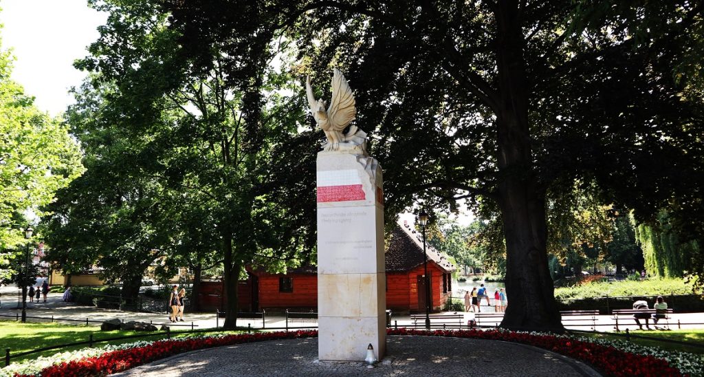 Pomnik 100-lecia Odzyskania Niepodległości w Bolesławcu